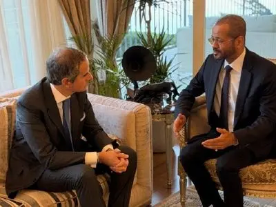 دیدار البوسعیدی با گروسی