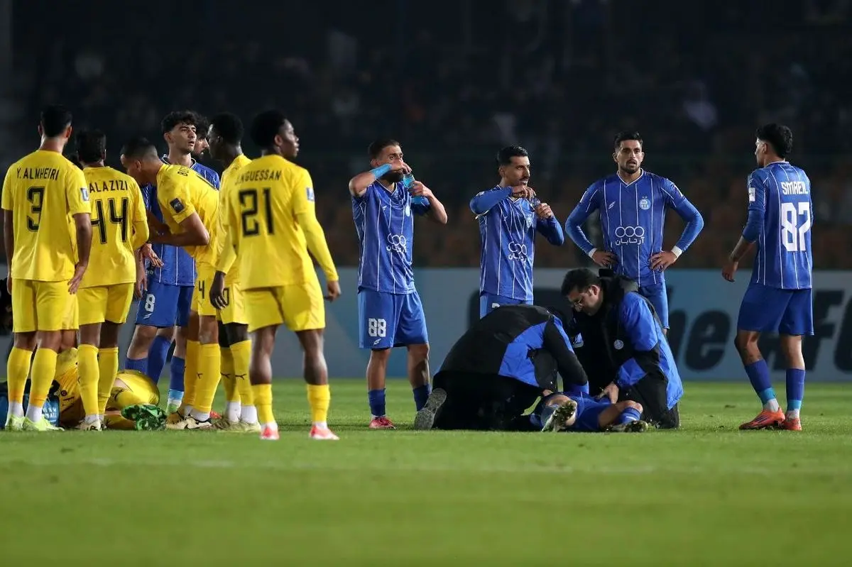 الحدادی به جای بیمارستان در رختکن!