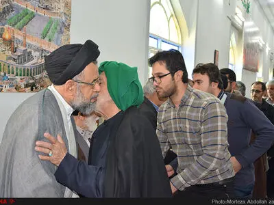 مراسم ترحیم خواهرزاده سید محمود علوی وزیر اطلاعات