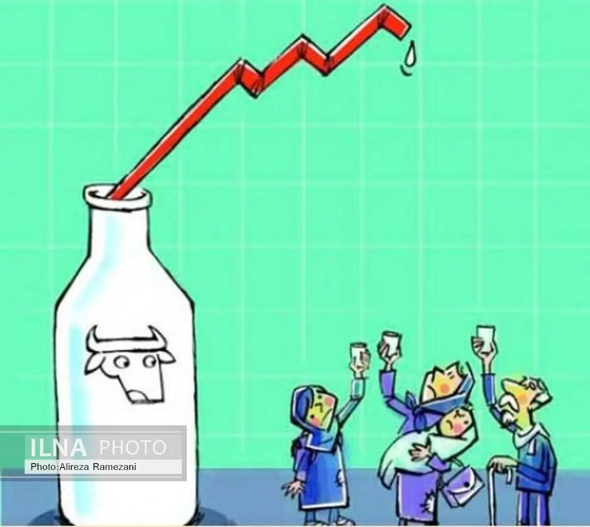 افزایش 260 درصدی قیمت شیر 