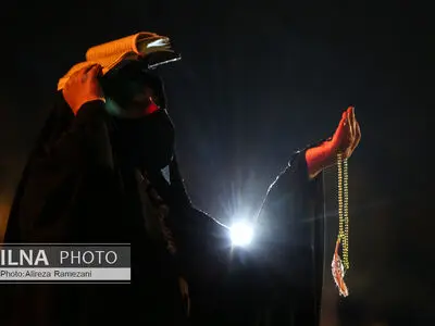 مراسم احیای شب بیست و یکم ماه مبارک رمضان در کهف الشهدا