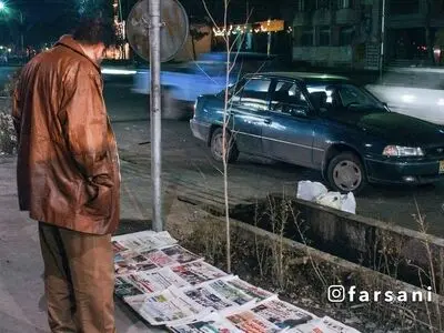 تصاویر جالب دکه‌های خیابانی در دهه ۸۰