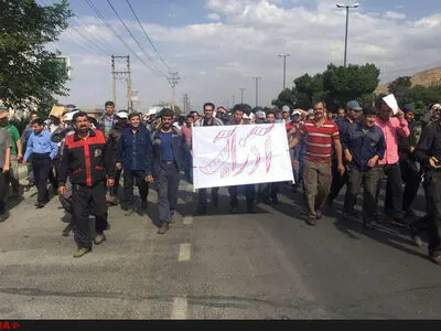 کارگران آذر آب اراک دست به اعتراض صنفی زدند