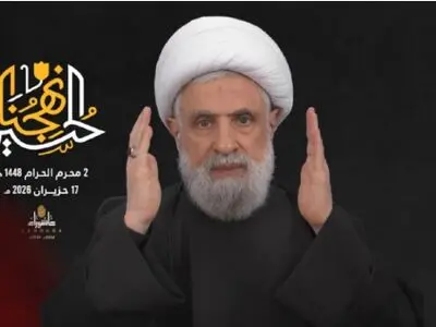 قاسم أكد أن أي مشروع تحت عنوان نزع السلاح "لن يمر": واثقون بالنصر وطرد إسرائيل وننصح بالتحرّر من المفاوضات المباشرة