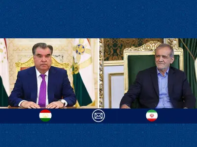 بزشكيان: العلاقات التاريخية بين إيران وطاجيكستان أساس متين لتوسيع التعاون