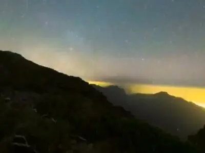 نمای خیره‌ کننده از چرخش زمین در هشت ساعت + فیلم