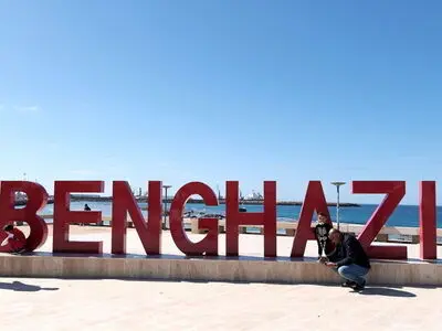 نخستین سفر نخست‌وزیر جدید لیبی به شهر بنغازی

