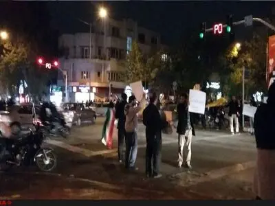 جشن پایان سیطره داعش در چهارراه فلسطین تهران + تصاویر
