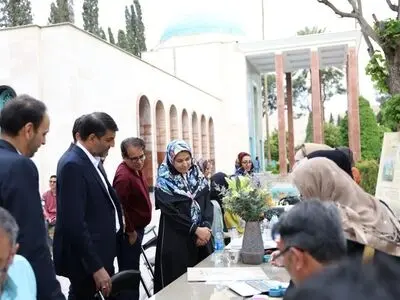 سعدی؛ میزبان رویداد هنری گل و مرغ و خوشنویسی شد
