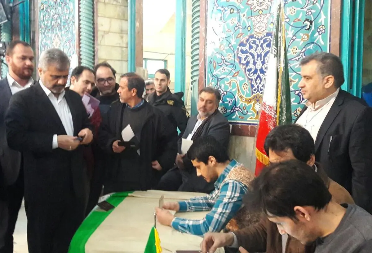 حضور دادستان تهران در حسینیه ارشاد