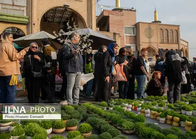 بازار تجریش در روزهای آخر اسفند - تهران
