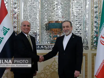 دیدار وزیران امور خارجه عراق و ایران