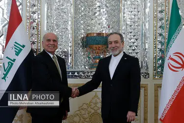 دیدار وزیران امور خارجه عراق و ایران