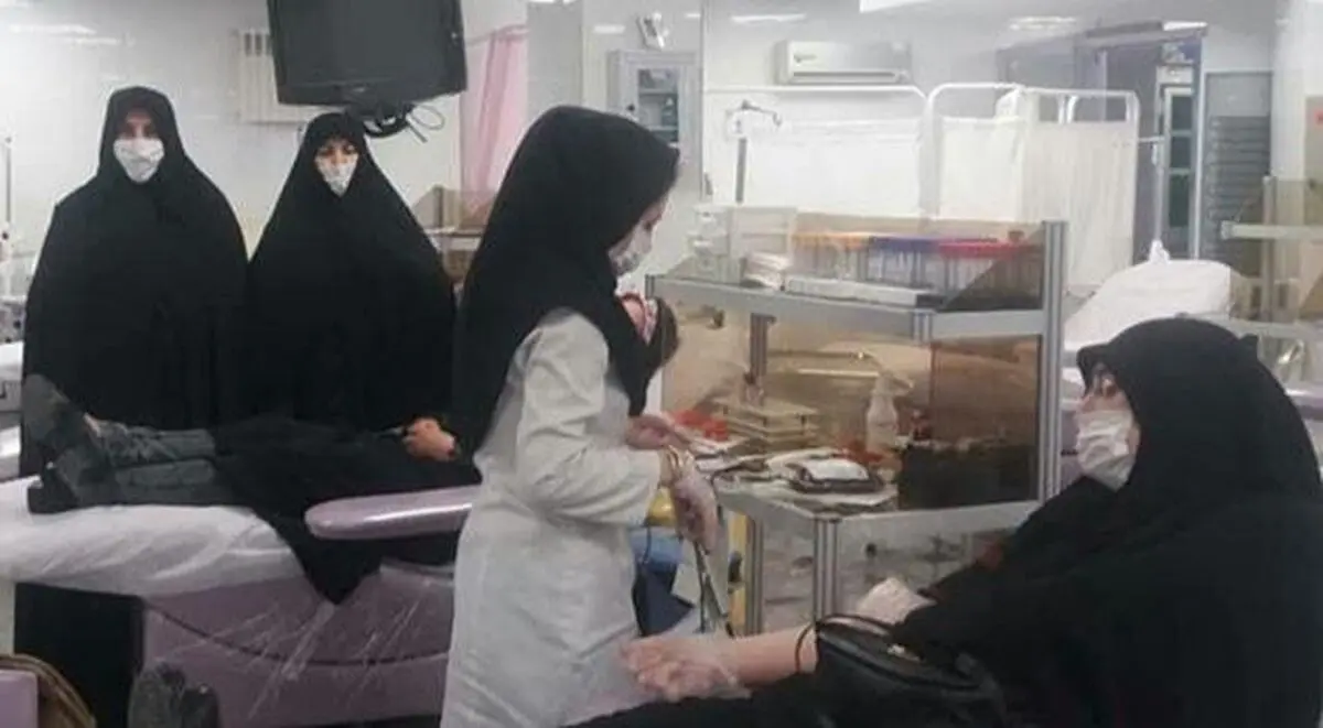 جهاد بانوان اهداکننده خون در سراسر کشور