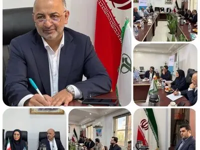  بررسی روند ارائه خدمات درمانی به بازنشستگان کشوری در نشست مدیرعامل بیمه دی و مدیران صندوق و کانون های بازنشستگی در ساری 