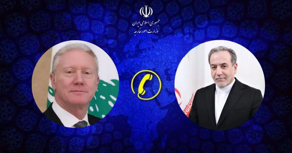 وزيرا الخارجية الايراني واللبناني يبحثان في حل ازمة الرحلات الجوية بين البلدين