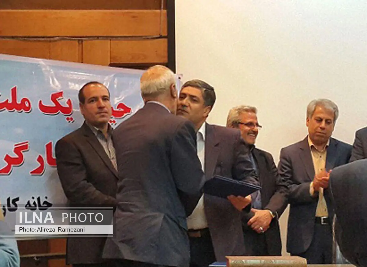 مراسم معارفه دبیر اجرایی جدید خانه کارگر استان کرمانشاه برگزار شد