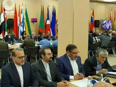 خلال منتدی أوفا الأمنی... شمخانی: السیاسات الإرهابیة الأمریکیة الحدیثة تستهدف سیادة الدول