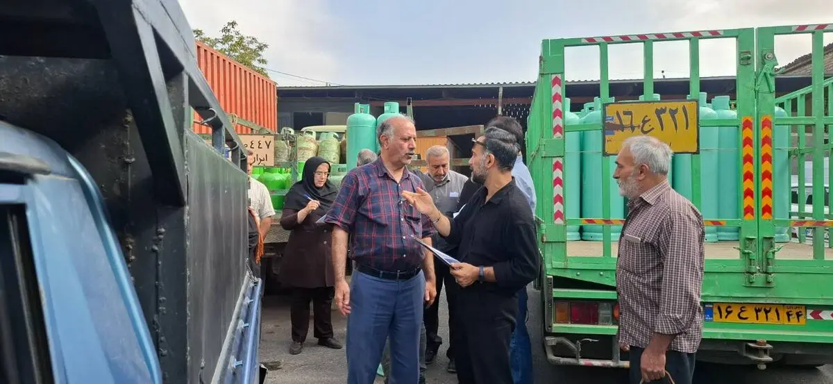 بررسی روند توزیع سیلندرهای گاز مایع ۵۰ کیلویی به خبازان گرگان