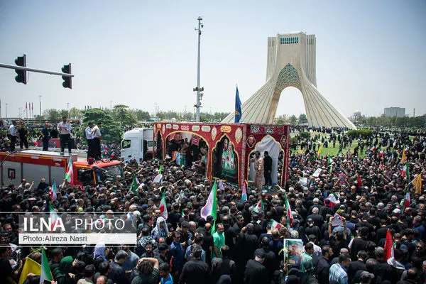  مراسم تشییع شهدای اقتدار - تهران/ 3 