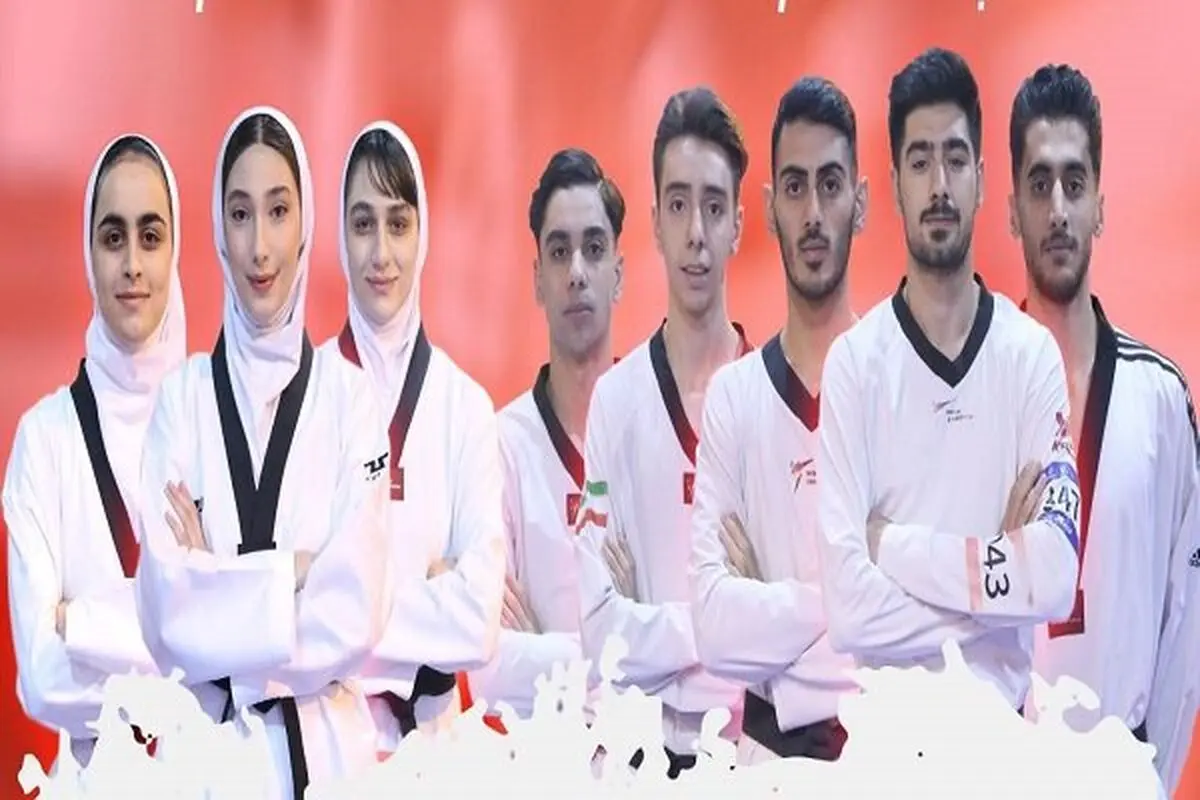 پنج مدال رنگارنگ برای تکواندو کاران در روز دوم قهرمانی آسیا 