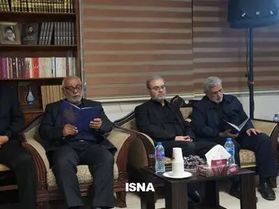  حضور سردار قاآنی در دفتر حزب الله تهران