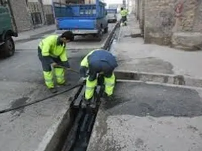 حفر ۱۵ و لایروبی ۴۲حلقه چاه جاذب در قزوین
