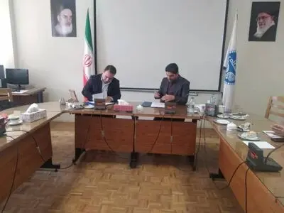 امضا تفاهم نامه همکاری بین دانشکده های منابع طبیعی و علوم و فنون نوین