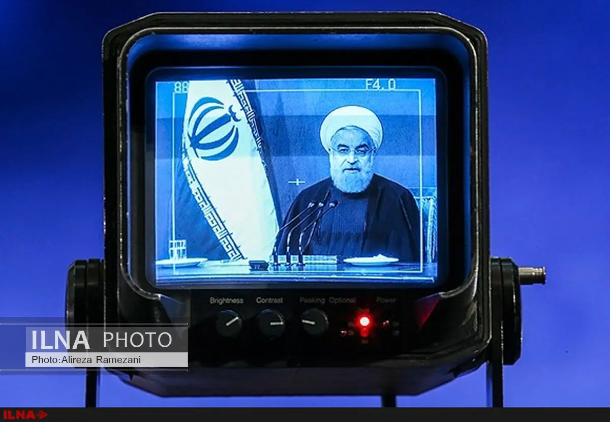 فیلم اظهارات روحانی در سالگرد برجام
