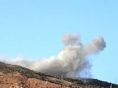  تفرجگاه عینالی مورد اصابت دشمن قرار گرفت