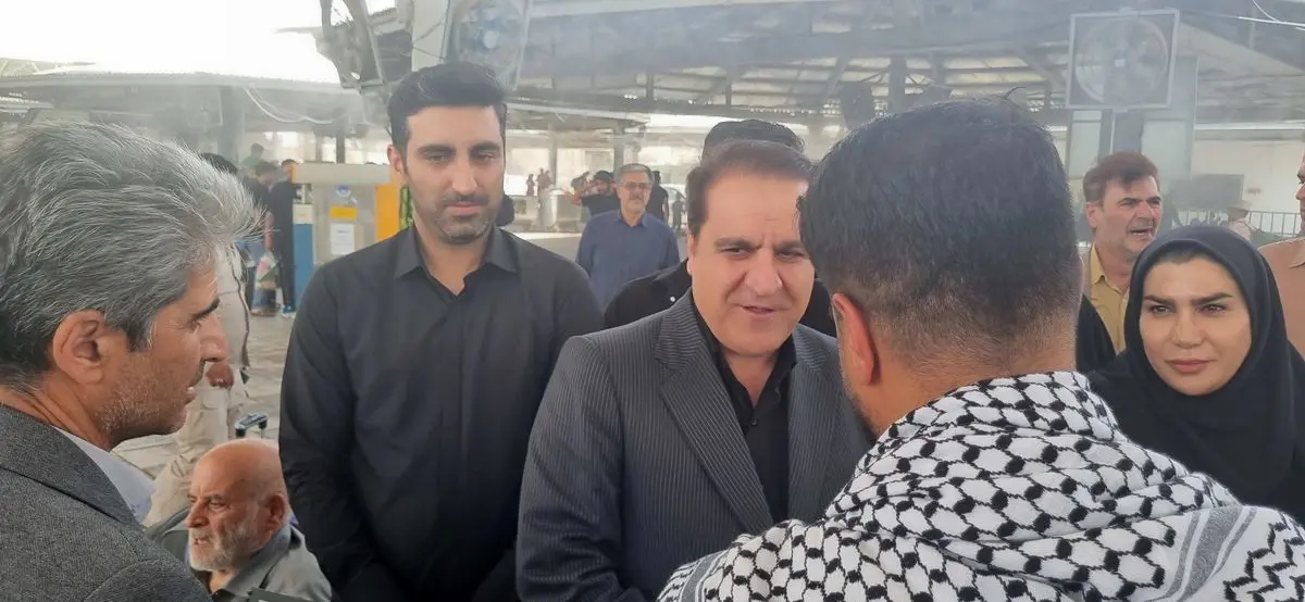 بازدید از پایانه و جلسه ستاد اربعین/