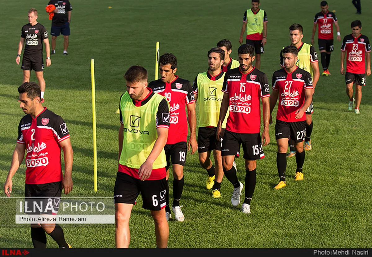 تمرین پرسپولیس فردا برگزار میشود