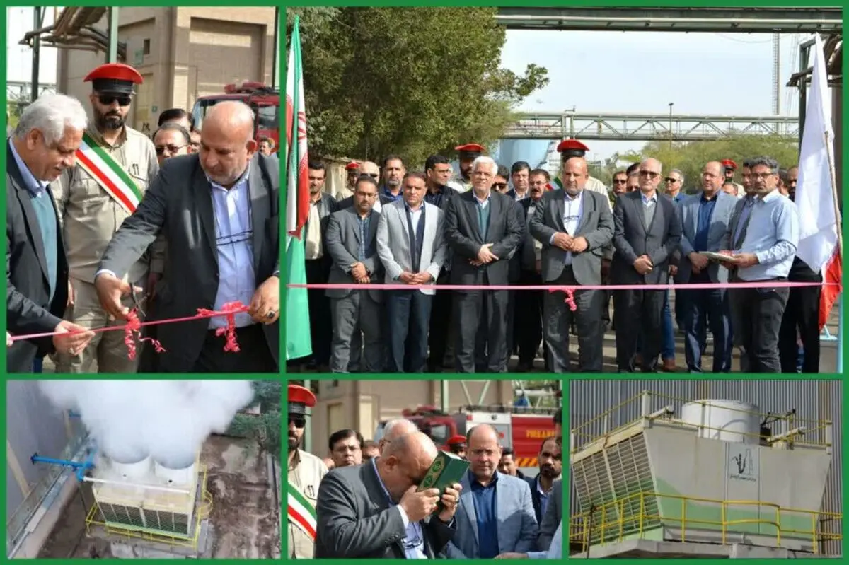 برج خنک‌کننده آسیاب در نیشکر میرزا کوچک‌خان به بهره‌برداری رسید/گام بلند نیشکر در مسیر بهره‌وری، حفظ منابع آبی و ارتقای کیفیت تولید شکر
