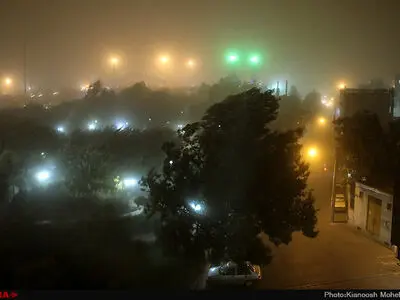 وقوع 55 حادثه به دلیل طوفان ناگهانی در تهران