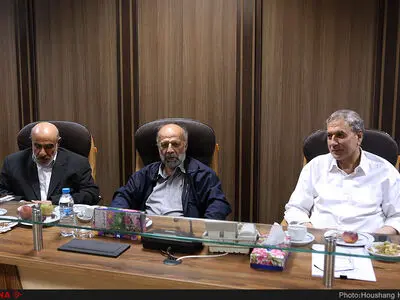 دیدار علیرضا محجوب دبیرکل خانه کارگر با وزرای دولت دوازدهم