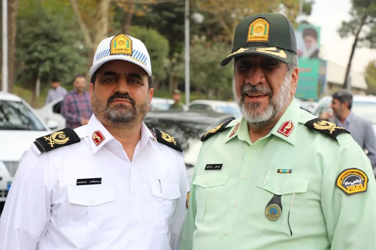  رئیس پلیس راهور تهران بزرگ به درجه سرتیپ دومی نائل آمد