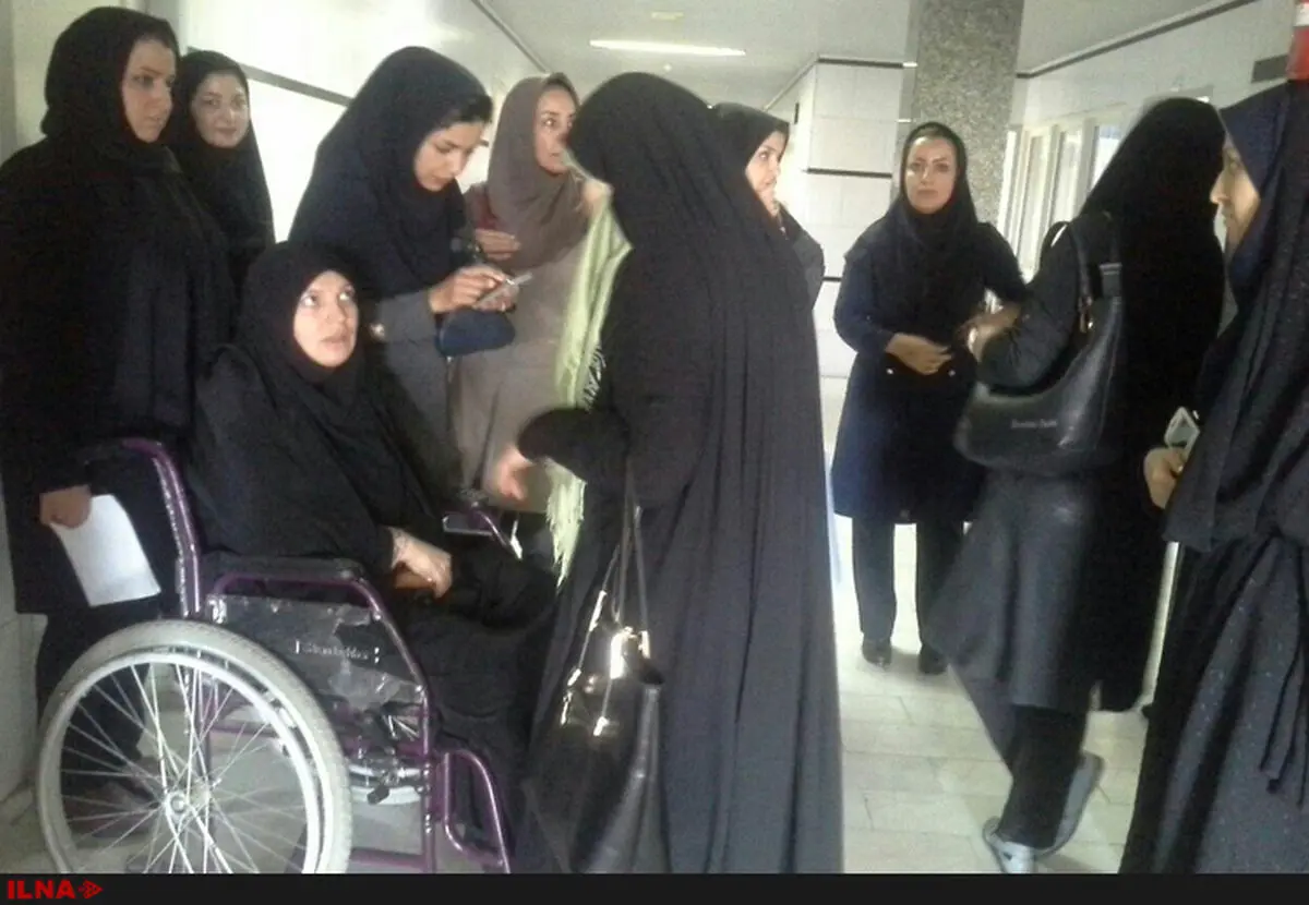 دیدار «لطیفه سعیدی» با نادر قاضی پور برای پیگیری مطالبات شرکتی‌های مخابرات