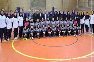 بازدید معاون تربیت بدنی و سلامت از اردوی انتخابی تیم ملی فوتسال دختران دانش‌آموز 