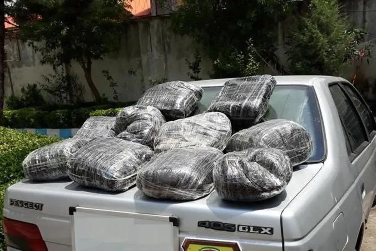کامیون حامل ۱۰۰ کیلوگرم تریاک در اصفهان توقیف شد