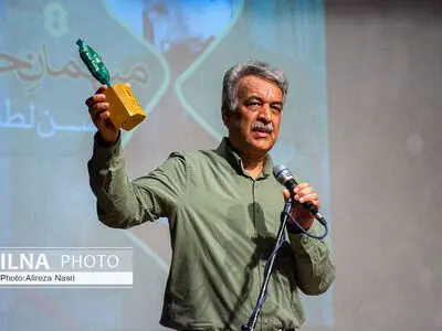 مراسم نکوداشت استاد حسن لطفی با حضور هنرمندان قزوینی