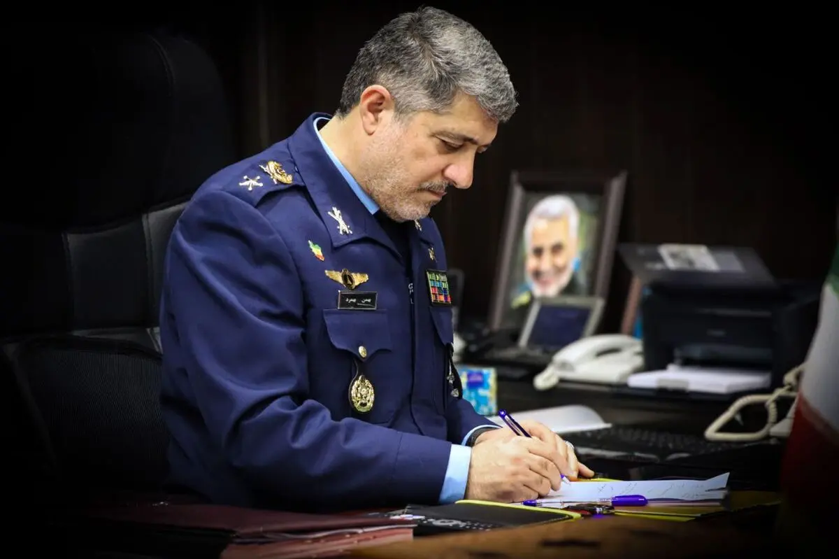 پیام فرمانده نیروی هوایی ارتش به مناسبت شهادت امیر سرتیپ دوم خلبان مجید کاظمی