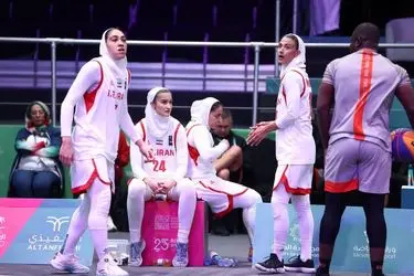 تیم بسکتبال سه‌نفره زنان ایران چهارم شد