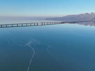 دریاچه ارومیه جان گرفت/ افزایش ۶۸ سانتی‌متری تراز آب