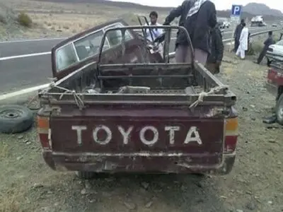 برخورد ۲ وانت در سراوان ۴ کشته و ۲۱ مصدوم بر جا گذاشت