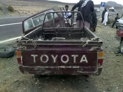 برخورد ۲ وانت در سراوان ۴ کشته و ۲۱ مصدوم بر جا گذاشت