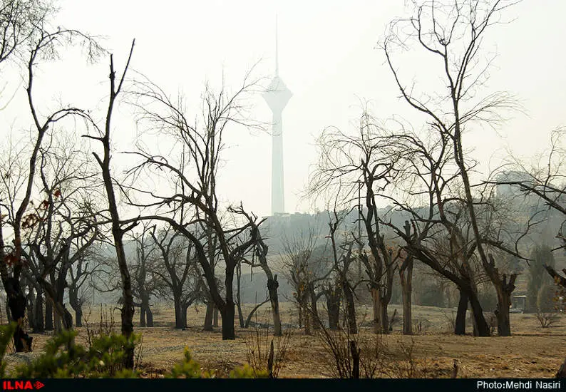 آلودگی هوای امروز تهران