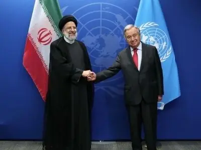 رئیسي لـ غوتیریش: الأمم المتحدة یجب ان تکون منظمة الشعوب ولیس منظمة القوى 