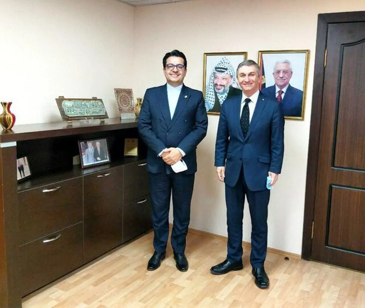 سفیران ایران و فلسطین در آذربایجان دیدار و گفت‌وگو کردند