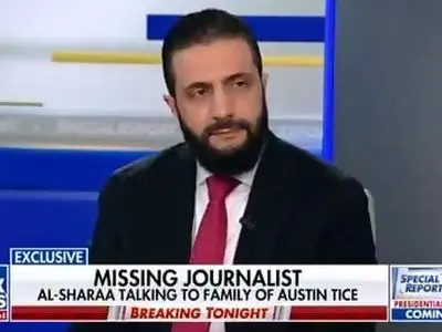 ذوق‌زدگی جولانی از کلاهی که ترامپ به او هدیه داد! + فیلم