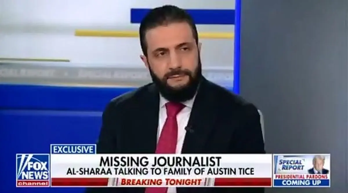 ذوق‌زدگی جولانی از کلاهی که ترامپ به او هدیه داد! + فیلم